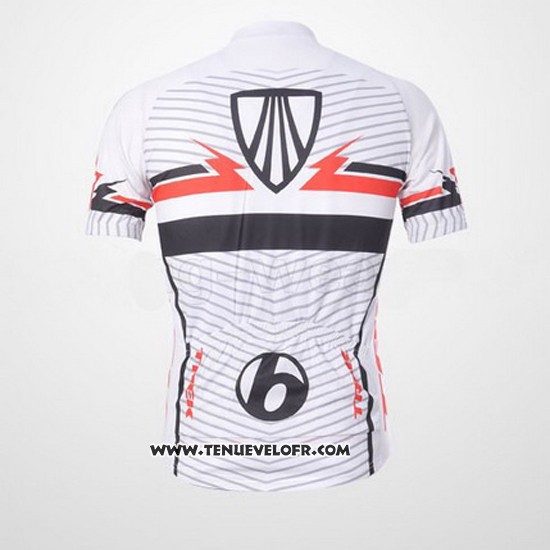 2011 Maillot Ciclismo Trek Rouge et Blanc Manches Courtes et Cuissard